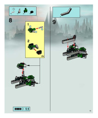 LEGO 8622 instructions page 13 – build guide