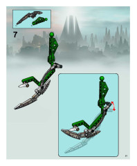 LEGO 8622 instructions page 21 – build guide