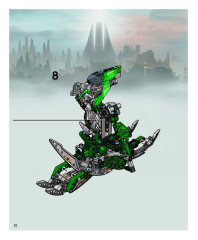 LEGO 8622 instructions page 22 – build guide