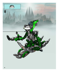 LEGO 8622 instructions page 26 – build guide
