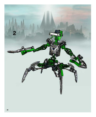 LEGO 8622 instructions page 28 – build guide