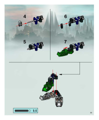 LEGO 8622 instructions page 33 – build guide