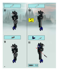 LEGO 8622 instructions page 38 – build guide