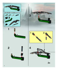 LEGO 8622 instructions page 4 – build guide