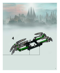 LEGO 8622 instructions page 7 – build guide