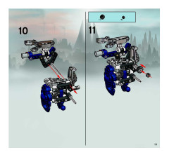 LEGO 8623 instructions page 13 – build guide