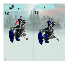 LEGO 8623 instructions page 14 – build guide