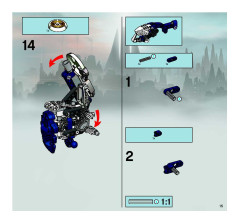 LEGO 8623 instructions page 15 – build guide
