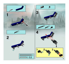 LEGO 8623 instructions page 19 – build guide