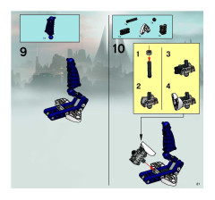 LEGO 8623 instructions page 21 – build guide