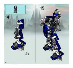 LEGO 8623 instructions page 24 – build guide