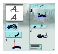 LEGO 8623 instructions page 25 – build guide