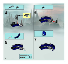 LEGO 8623 instructions page 26 – build guide