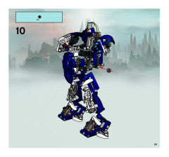 LEGO 8623 instructions page 29 – build guide