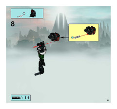 LEGO 8623 instructions page 41 – build guide