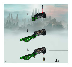 LEGO 8623 instructions page 46 – build guide