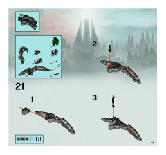 LEGO 8623 instructions page 49 – build guide