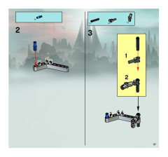 LEGO 8623 instructions page 57 – build guide