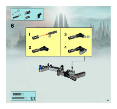LEGO 8623 instructions page 59 – build guide