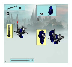 LEGO 8623 instructions page 6 – build guide