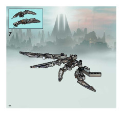 LEGO 8623 instructions page 60 – build guide