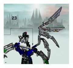 LEGO 8623 instructions page 62 – build guide