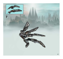 LEGO 8623 instructions page 67 – build guide