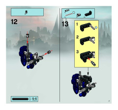 LEGO 8623 instructions page 7 – build guide