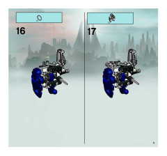 LEGO 8623 instructions page 9 – build guide