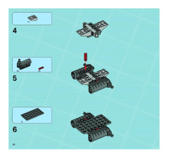 LEGO 8630 instructions page 10 – build guide