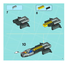 LEGO 8630 instructions page 11 – build guide