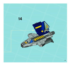 LEGO 8630 instructions page 21 – build guide