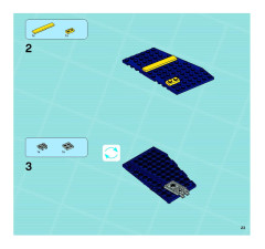 LEGO 8630 instructions page 23 – build guide