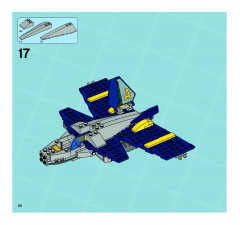 LEGO 8630 instructions page 28 – build guide