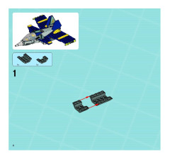 LEGO 8630 instructions page 4 – build guide
