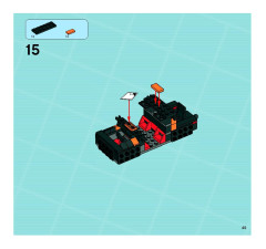 LEGO 8630 instructions page 45 – build guide