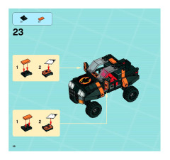 LEGO 8630 instructions page 58 – build guide