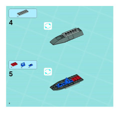 LEGO 8630 instructions page 6 – build guide