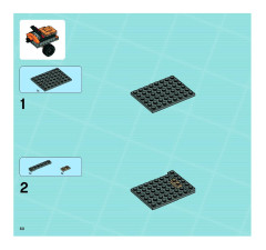 LEGO 8630 instructions page 60 – build guide