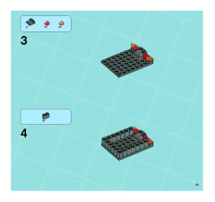 LEGO 8630 instructions page 61 – build guide