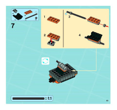 LEGO 8630 instructions page 63 – build guide