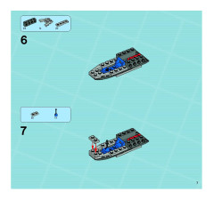 LEGO 8630 instructions page 7 – build guide