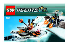 LEGO 8631 instructions page 1 – build guide