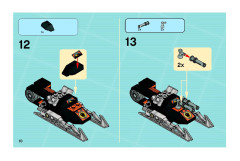 LEGO 8631 instructions page 10 – build guide