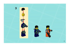 LEGO 8631 instructions page 3 – build guide