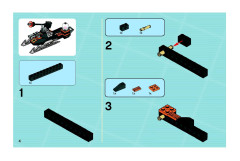 LEGO 8631 instructions page 4 – build guide
