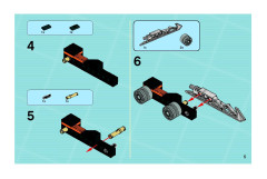 LEGO 8631 instructions page 5 – build guide