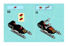 LEGO 8631 instructions page 9 – build guide