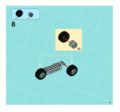LEGO 8632 instructions page 13 – build guide