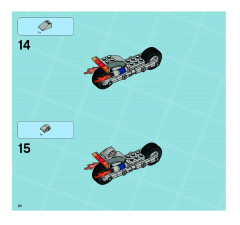 LEGO 8632 instructions page 20 – build guide